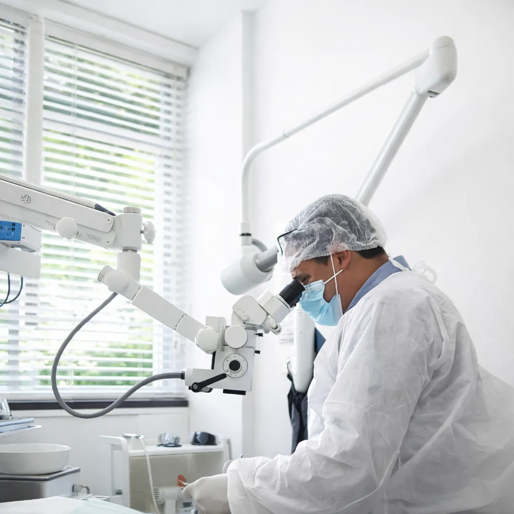 Dr. Ricardo Sanchez em atendimento odontológico especializado